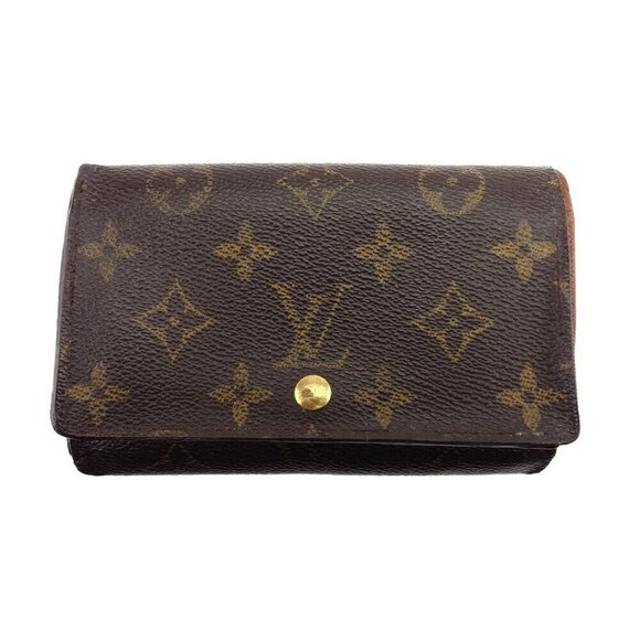 LOUIS VUITTON L -shaped zipper wallet Middle -length wallet USED - Picture 2 of 12